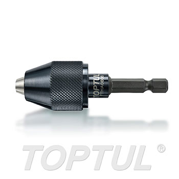1/4" Hex Shank 3-Jaw Keyless Drill Chuck