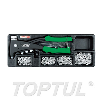121PCS Industrial Hand Nut Riveter Set