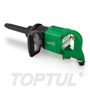 1" DR. Long Anvil Super Duty Air Impact Wrench (Max. Torque 2600 Ft-Lb)