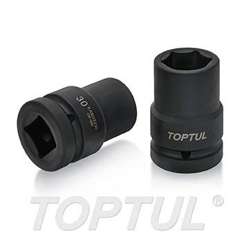 1" DR. 6PT Flank Thin Wall Impact Sockets