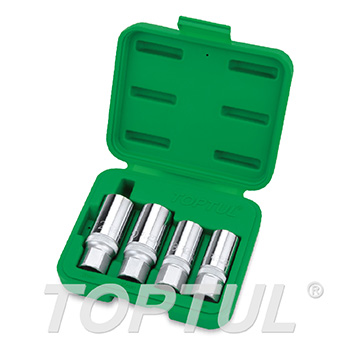 4PCS 1/2" DR. Stud Puller Socket Set
