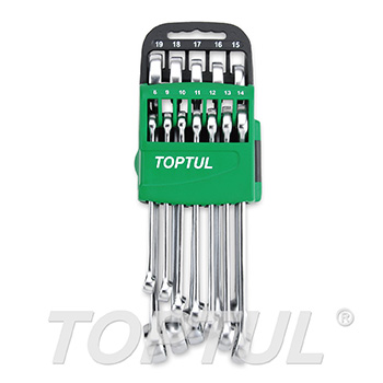 15° Offset Super-Torque Combination Wrench Set - STORAGE RACK