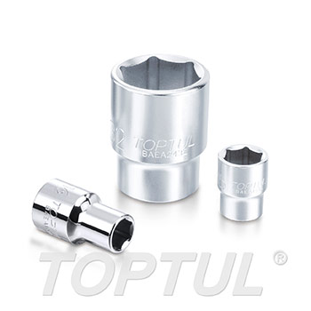 1/4" DR. 6PT Sockets - METRIC