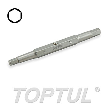 1/4" Hex Shank Double End Hexagon Screwdriver Bits
