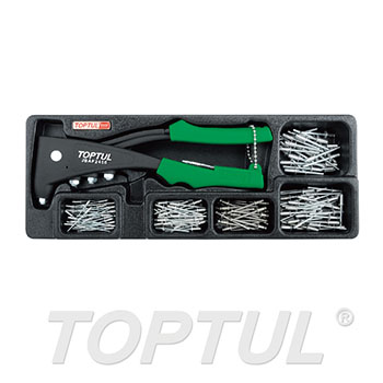 151PCS Pro-Series Hand Riveter Set