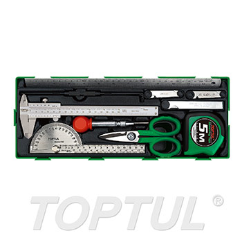 10PCS - Measuring , Marking & Cutting Tool Set