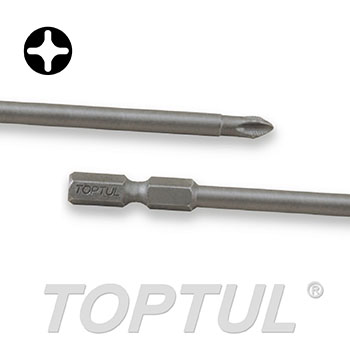 1/4" Hex Shank Anti-Slip Phillips Magnetic Power Screwdriver Bits (100mm)