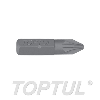 1/4" Hex Shank Pozi Insert Bits