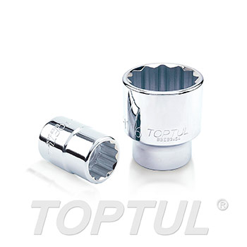 1/4" DR. 12PT Sockets - SAE