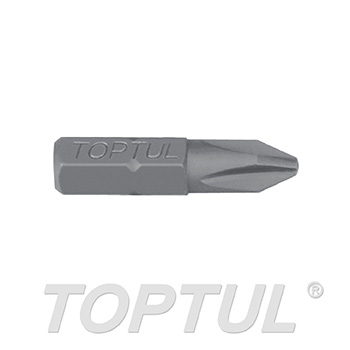 1/4" Hex Shank Phillips Insert Bits