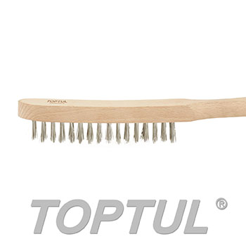 3 Row Stainless Steel Wire Scratch Brush
