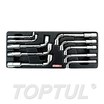 10PCS - Angled Socket Wrench Set