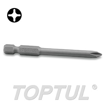 1/4" Hex Shank Phillips Power Screwdriver Bits (70mm)