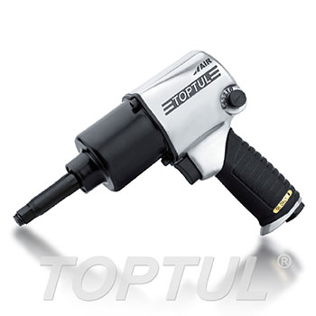 1/2" DR. Long Anvil Super Duty Air Impact Wrench (Max. Torque 400 Ft-Lb)