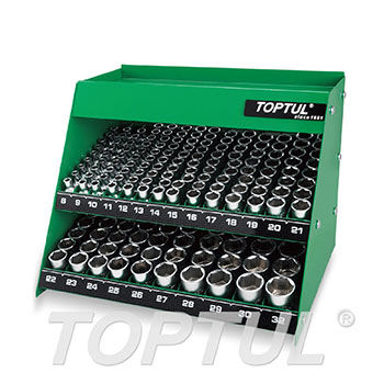 189PCS 1/2" DR. Socket Shelf Set