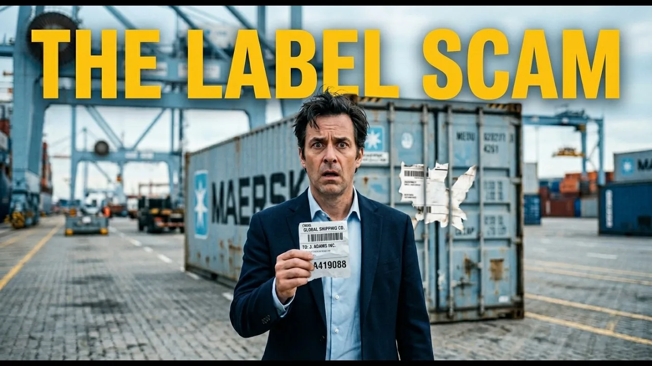 Title card reading 'The Tariff Evasion Scheme That's Landing Importers in Prison'