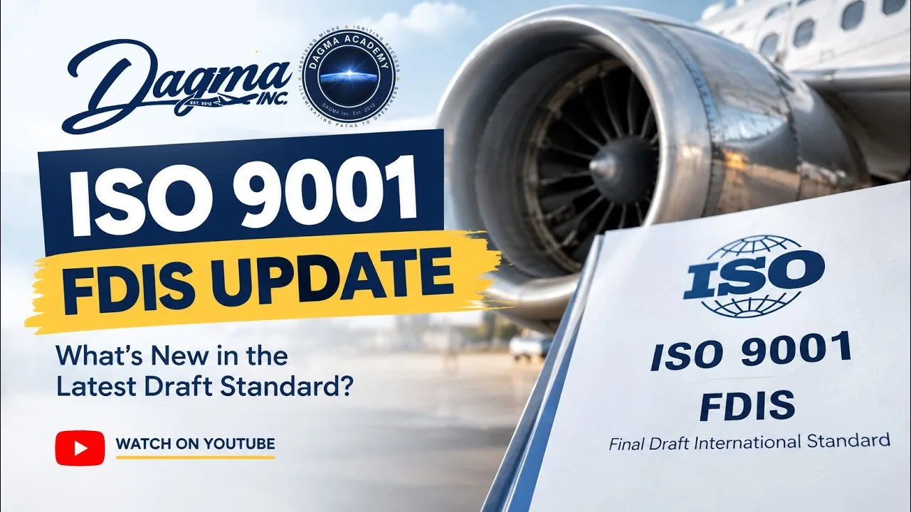 Title card of a webinar unpacking the ISO 9001:2026 final draft