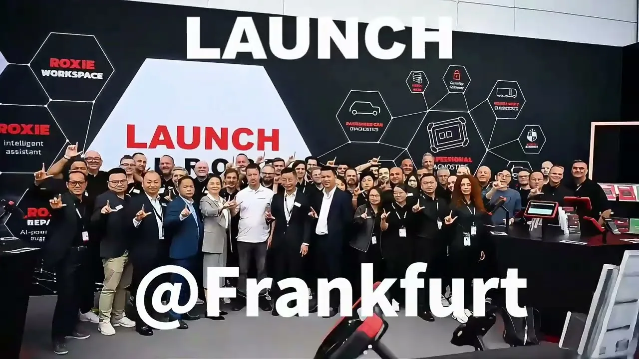 LAUNCH Tech's diagnostics stand at Automechanika Frankfurt 2026
