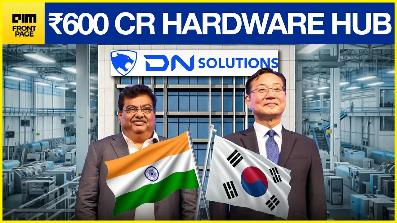 Thumbnail for an AIM Network report on DN Solutions opening a factory in Bengaluru