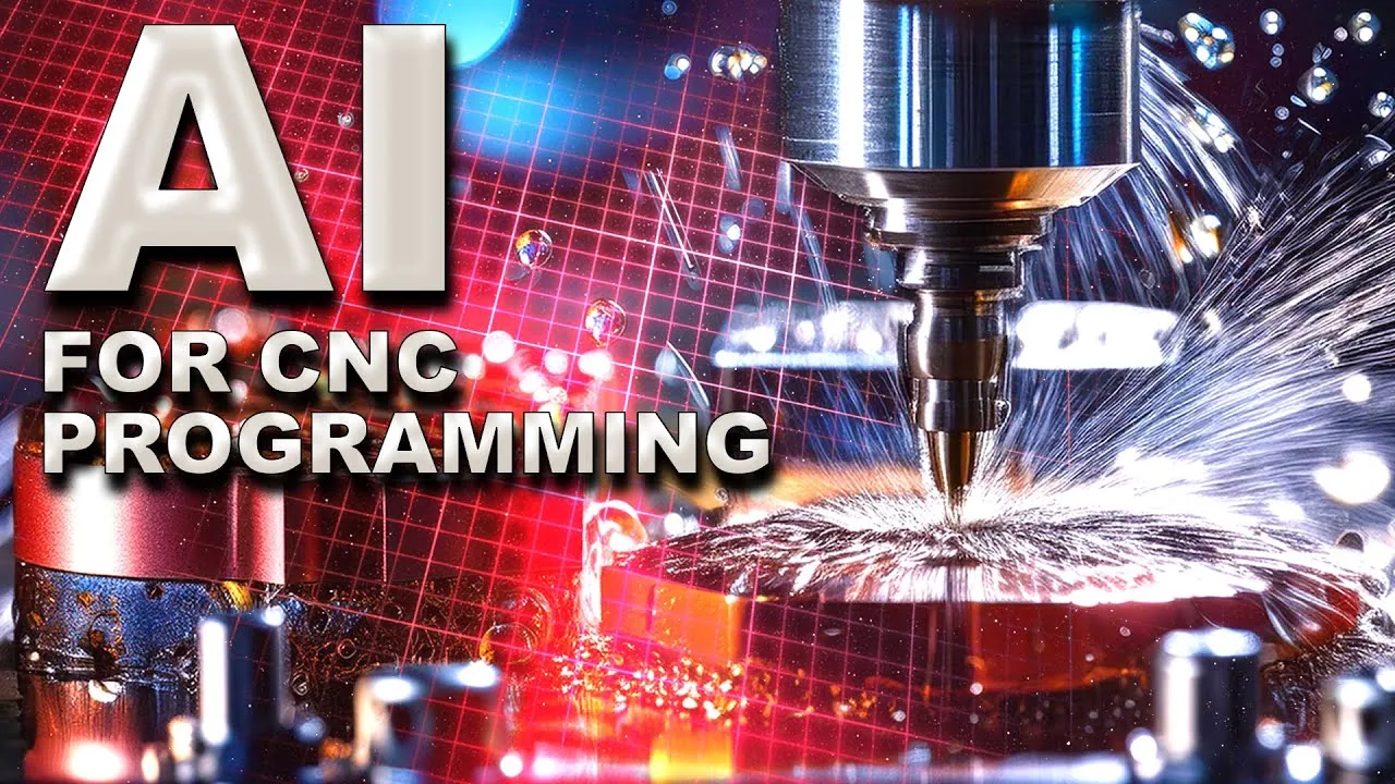 Thumbnail from an independent reseller webinar on using AI in CNC programming