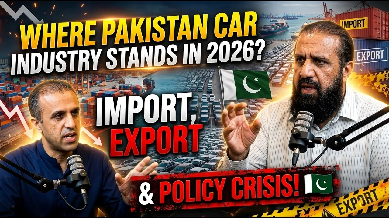 Pakistan auto industry 2026 thumbnail on trade deficit and CKD imports